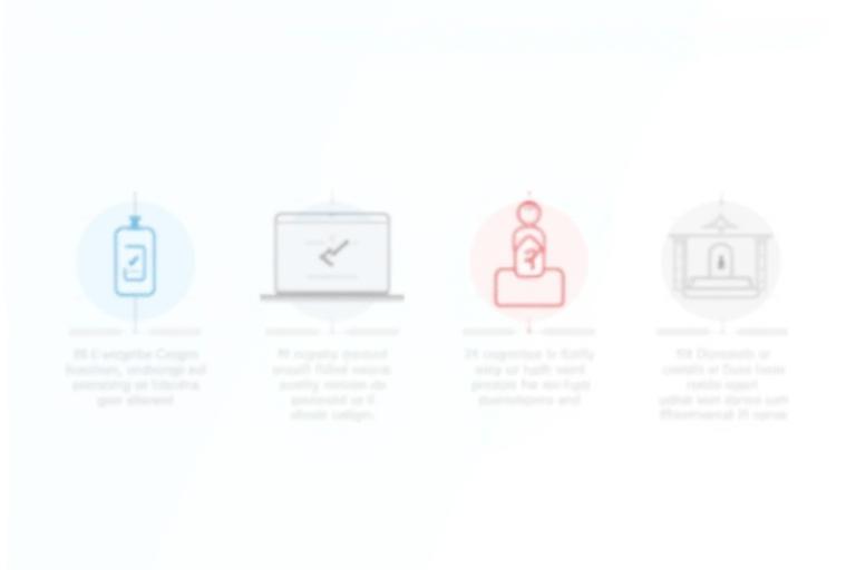 Four-step infographic of the vignette process